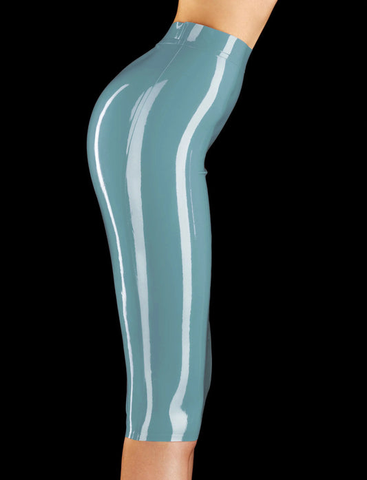 Latex Blue Skirt Honey Birdette Latex