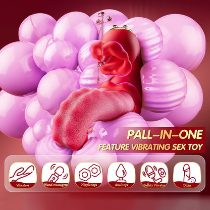 💥 2025 Limited 70% ️OFF 👅 LICKORA X10 Suptruck 4-in-1 Tongue Rose Kiwinet Vibrator Hemiras