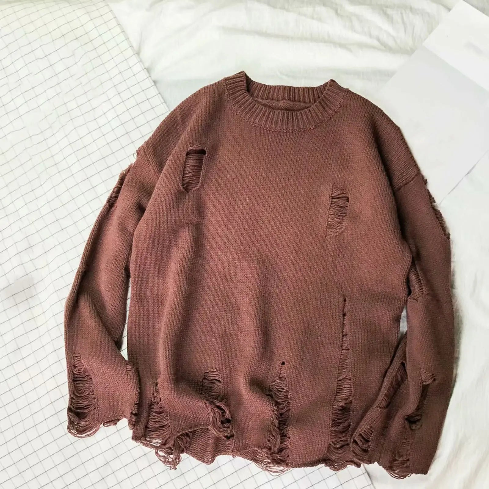 Ripped Sweaters Aliexpress
