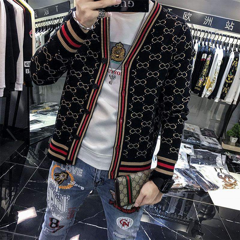 Unisex Knitted Cardigan Lacy0301