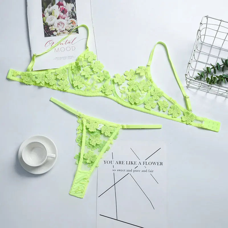 Soft Silken Kiss Bra Set LacyNighty0212 Lingerie & Intimates