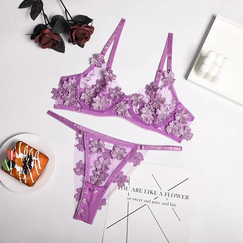 Soft Silken Kiss Bra Set LacyNighty0212 Lingerie & Intimates