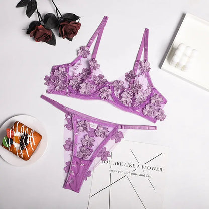 Soft Silken Kiss Bra Set LacyNighty0212 Lingerie & Intimates