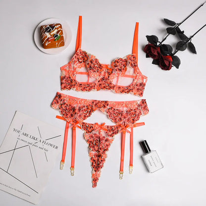 Faded Petals Lingerie Set LacyNighty0212 Lingerie & Intimates