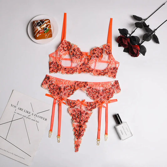 Faded Petals Lingerie Set LacyNighty0212 Lingerie & Intimates