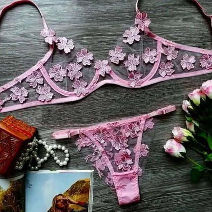Soft Silken Kiss Bra Set LacyNighty0212 Lingerie & Intimates