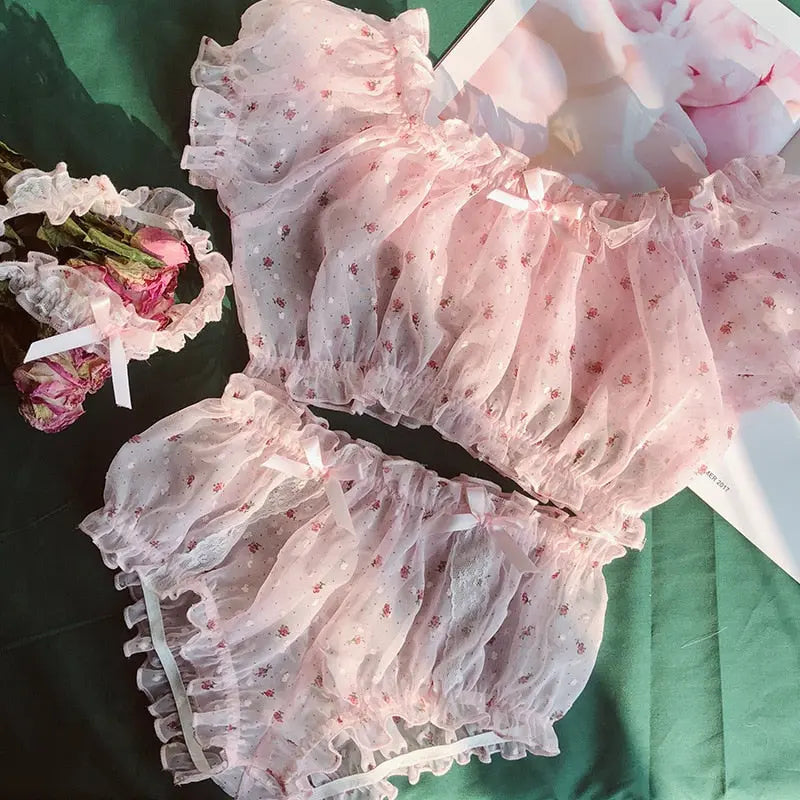 Sweet Like A Syrup Pajama Short Sets Sexy Night Secret Store Sleeping Wear