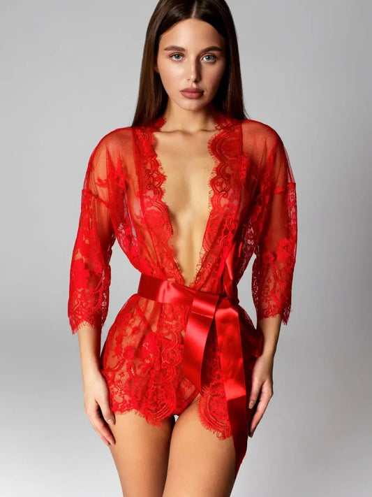 LacyNighty™ Sophie Nightgown Iris Lingerie Chemise de nuit