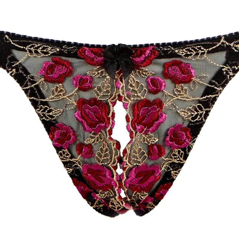 LacyNighty™ Blooming Rose Lingerie Set Lavah Intimates