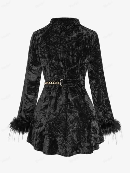 Collar Black Coat AliExpress Other
