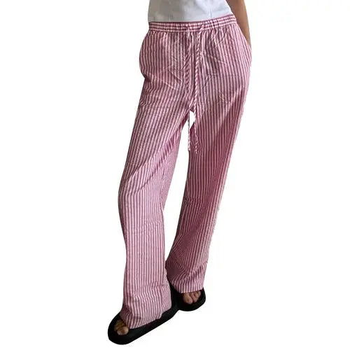 Striped Mid Waist Long Pants AliExpress Other