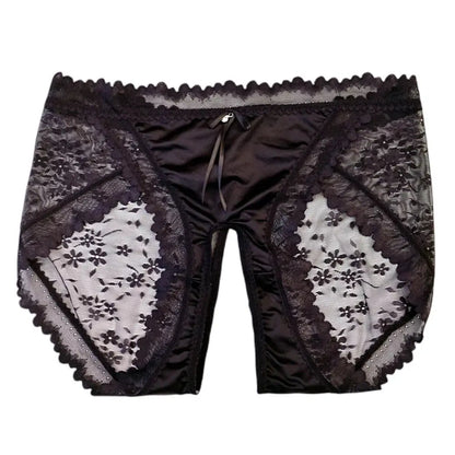 See My Perspective Crotchless Briefs LacyNighty Panties