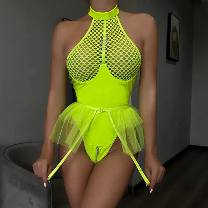 LacyNighty™ Ava Bodysuit Lavah Intimates