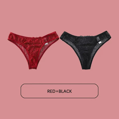 Reach Your Heart Panties Set LacyNighty Panties