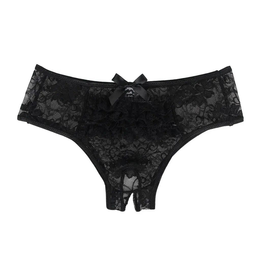 Feels The Moment Crotchless Panties LacyNighty Panties