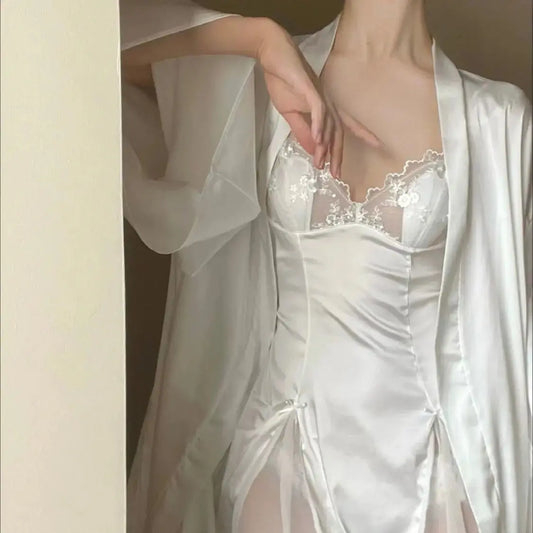 Love On The Line Nightdress LacyNighty0212 Sleeping Wear