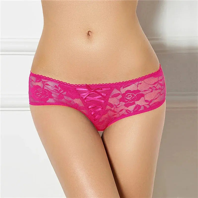 Sheer Allure Crotchless Panties LAVAH INTIMATES