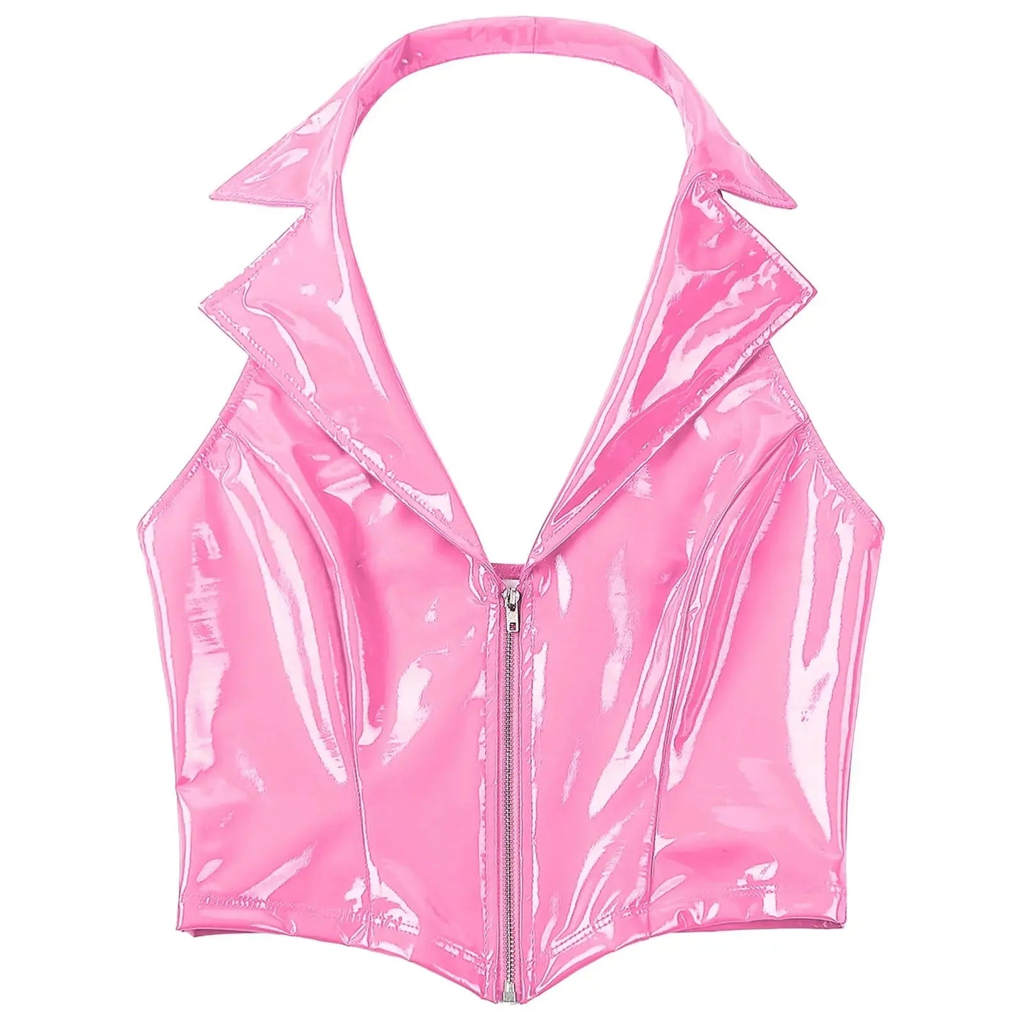 Leather Crop Tops Lacy0301 Other
