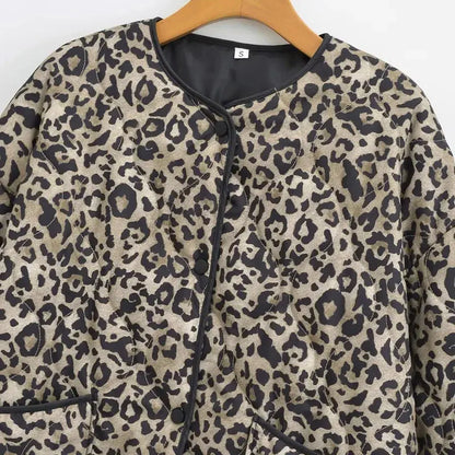 Leopard Print Jacket Lacy