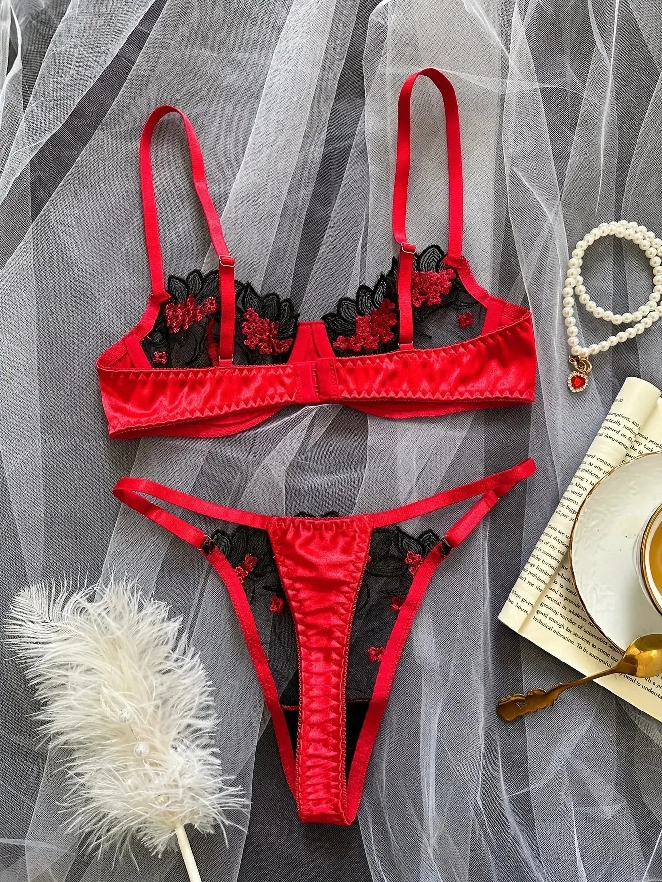 Born To Be Wild Bra Set LacyNighty Lingerie & Intimates