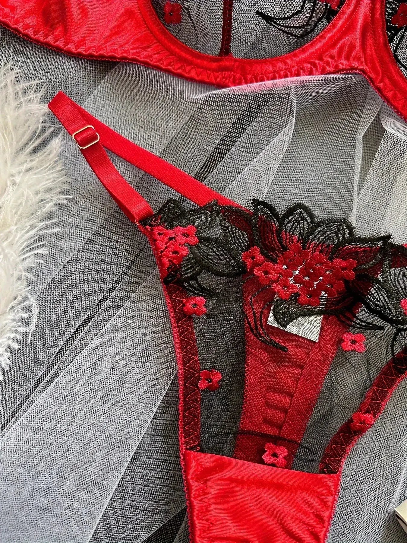 Born To Be Wild Bra Set LacyNighty Lingerie & Intimates