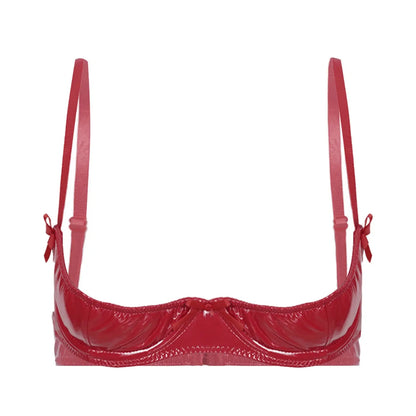 LacyNighty™ Frequency Wetlook Bra Lavah Intimates bra