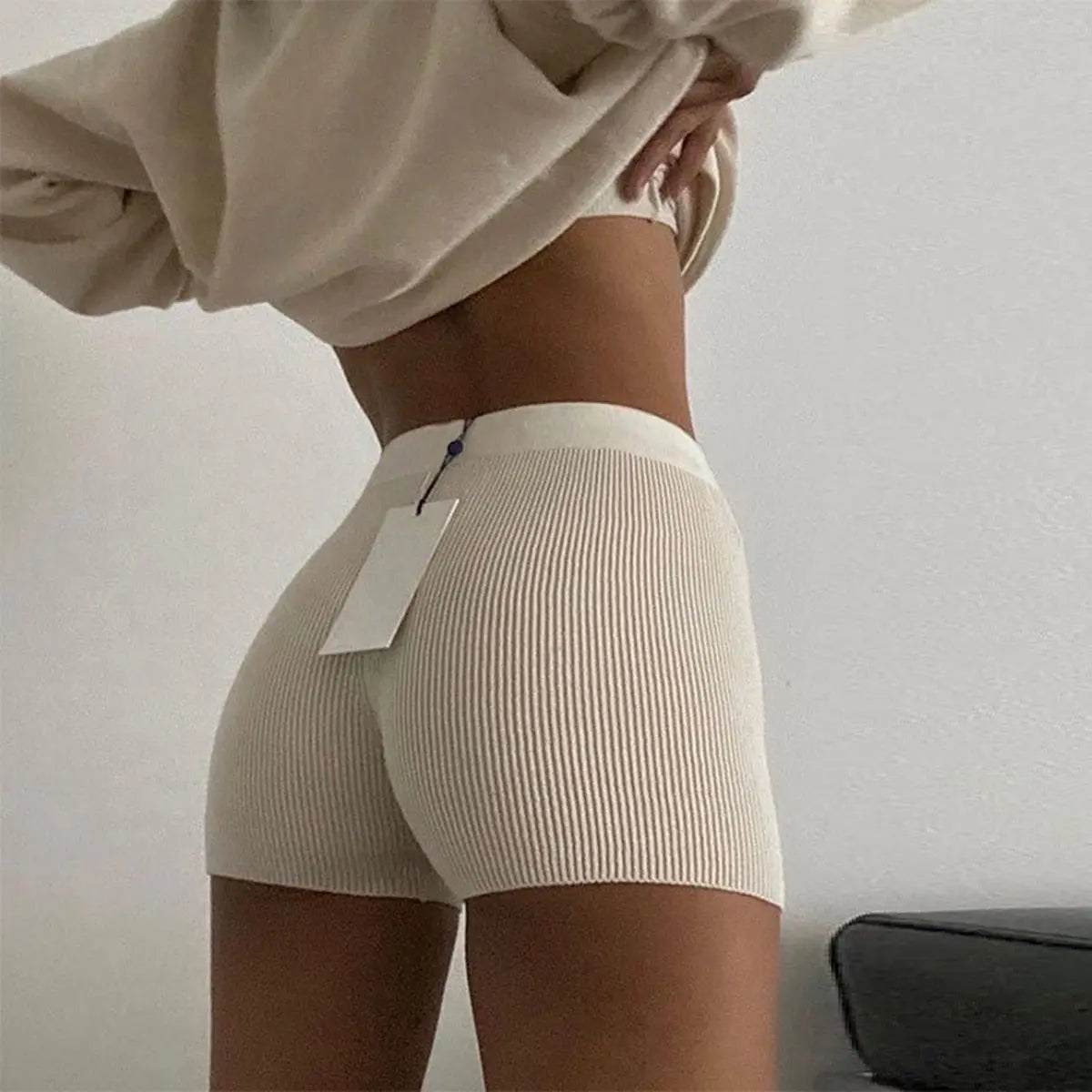 Elle Ribbed Shorts Lavah Intimates shorts