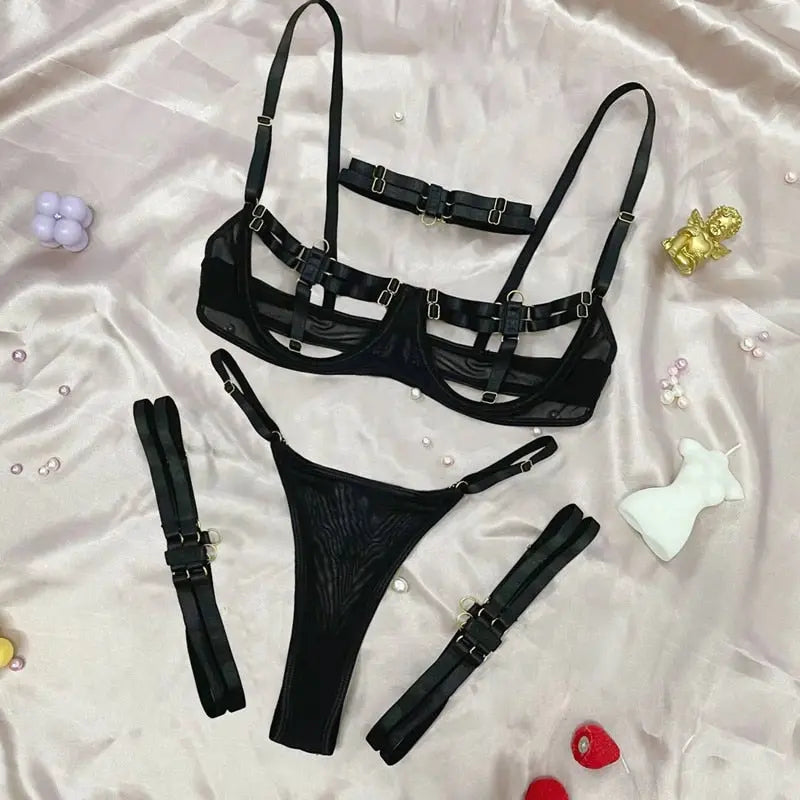 Don't You Cry Lingerie Set LacyNighty Lingerie & Intimates