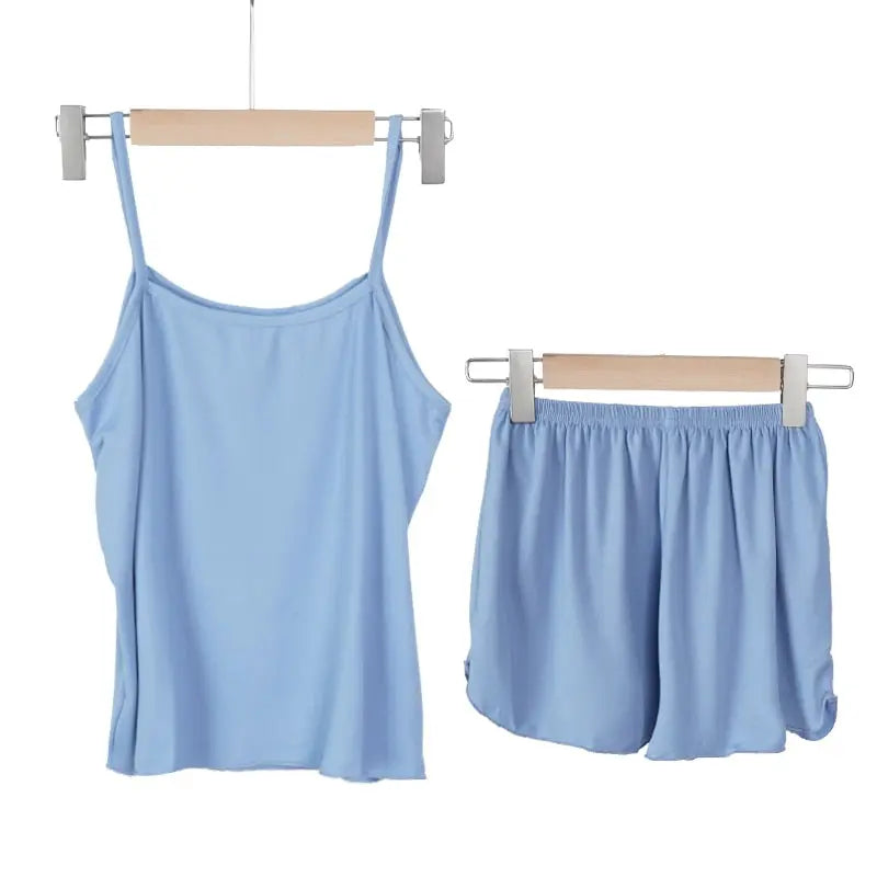 Under The Sheets With You Pajamas Set LacyNighty Sleeping Wear