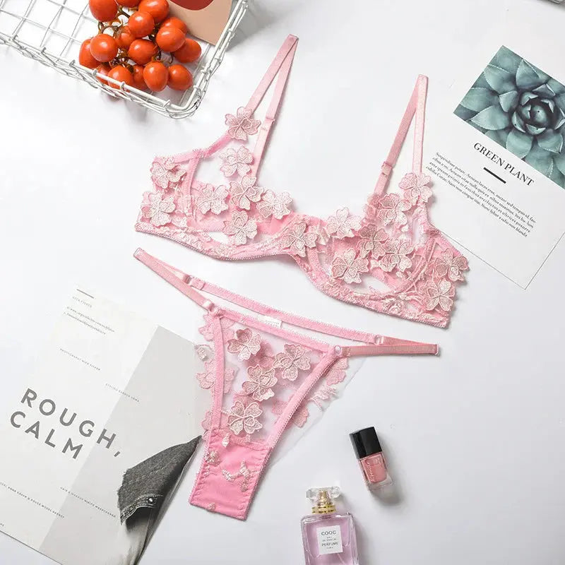 Soft Silken Kiss Bra Set LacyNighty0212 Lingerie & Intimates