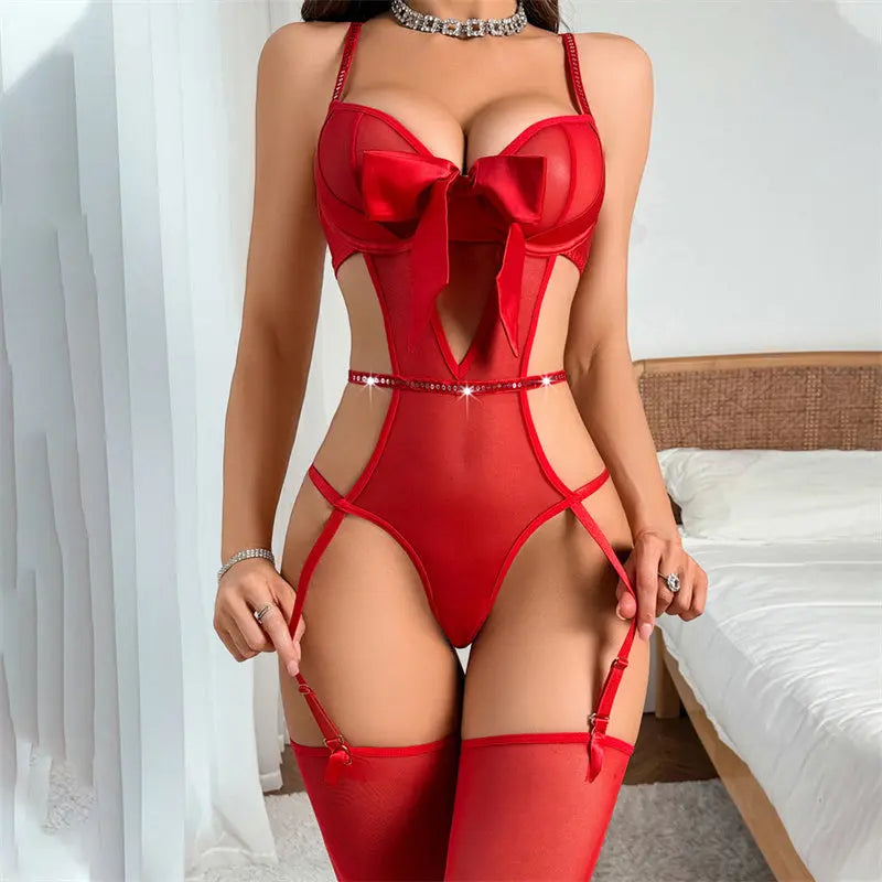 LacyNighty™ Frosted Allure Lacy Nighty