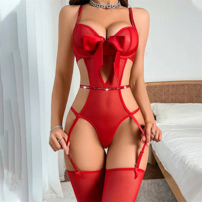 LacyNighty™ Frosted Allure Lacy Nighty