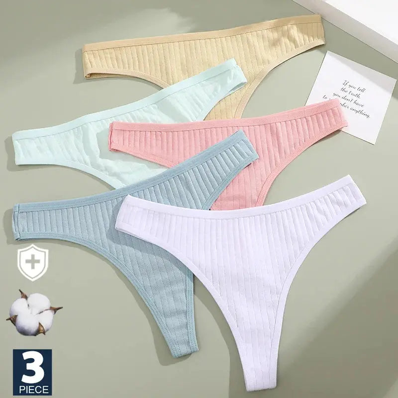 Feel So Untouched Thongs Set LacyNighty Panties
