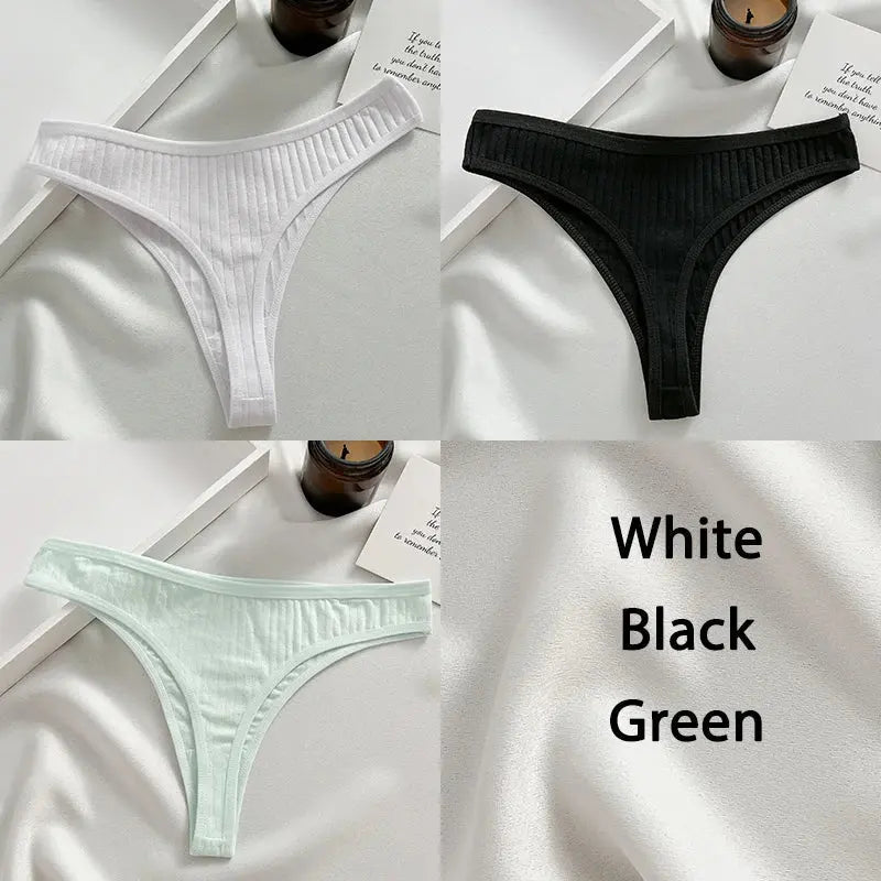 Feel So Untouched Thongs Set LacyNighty Panties