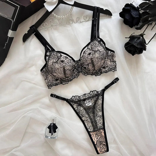 Quiet Riot Bra Set LacyNighty Lingerie & Intimates