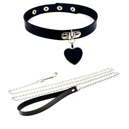 LacyNighty™ Collar & Leash Set Lavah Intimates