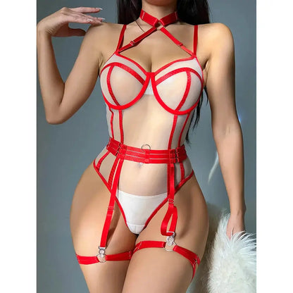 LacyNighty™ Model BS105 ECTOOKO Bodysuit