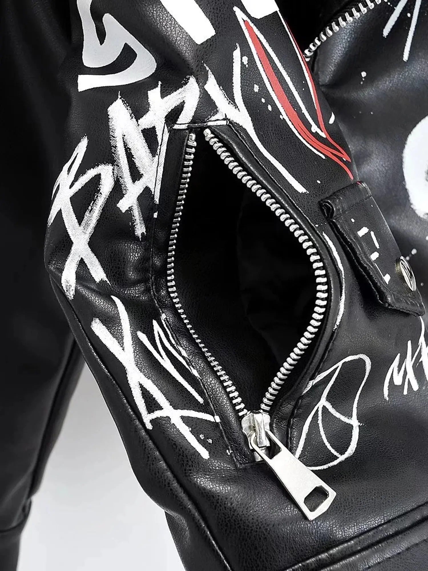 Painted Leather Jacket ghalas Other