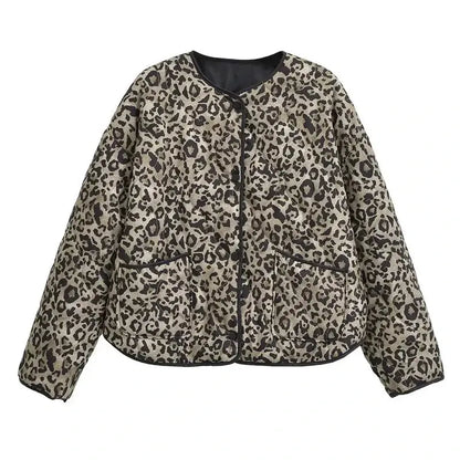 Leopard Print Jacket Lacy