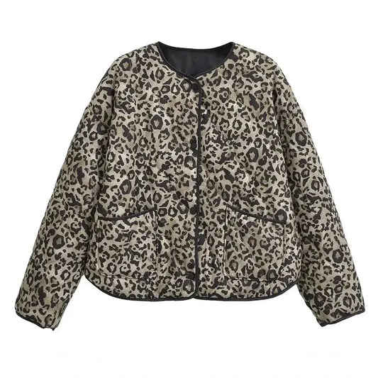 Leopard Print Jacket Lacy