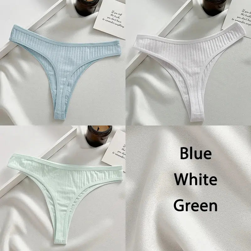 Feel So Untouched Thongs Set LacyNighty Panties