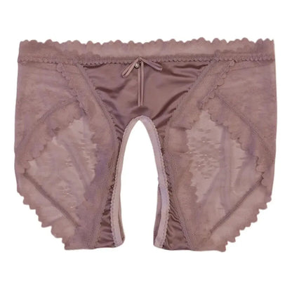 See My Perspective Crotchless Briefs LacyNighty Panties