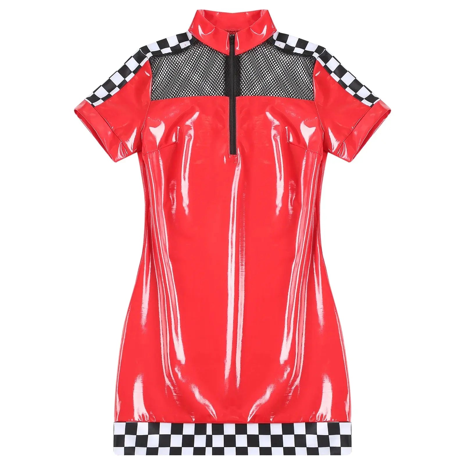 Latex Racer Driver Dress Lacy0301 Other