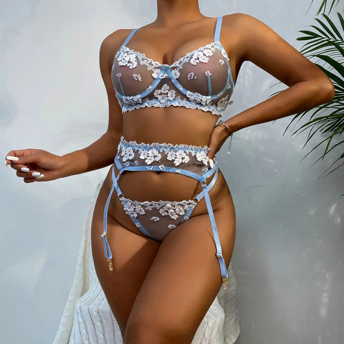 LacyNighty™ Ensemble Katia Iris Lingerie Lingerie