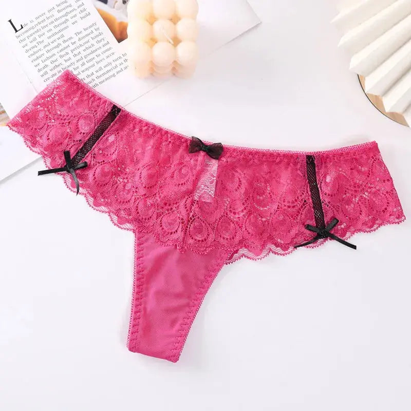 French Lace Thong Lavah Intimates