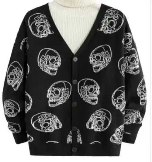 Unisex Knitted Skeleton Sweater Lacy0301 Other