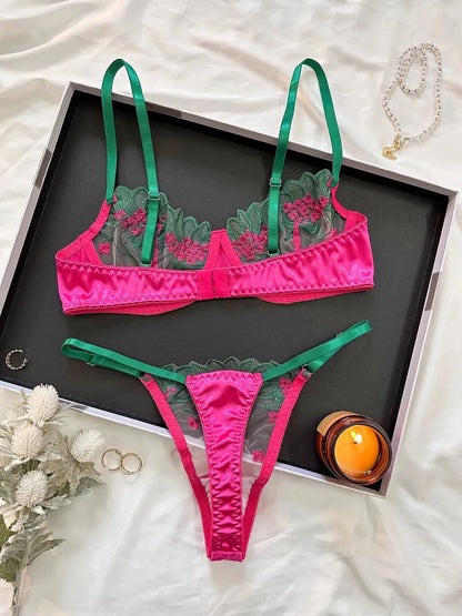 Born To Be Wild Bra Set LacyNighty Lingerie & Intimates