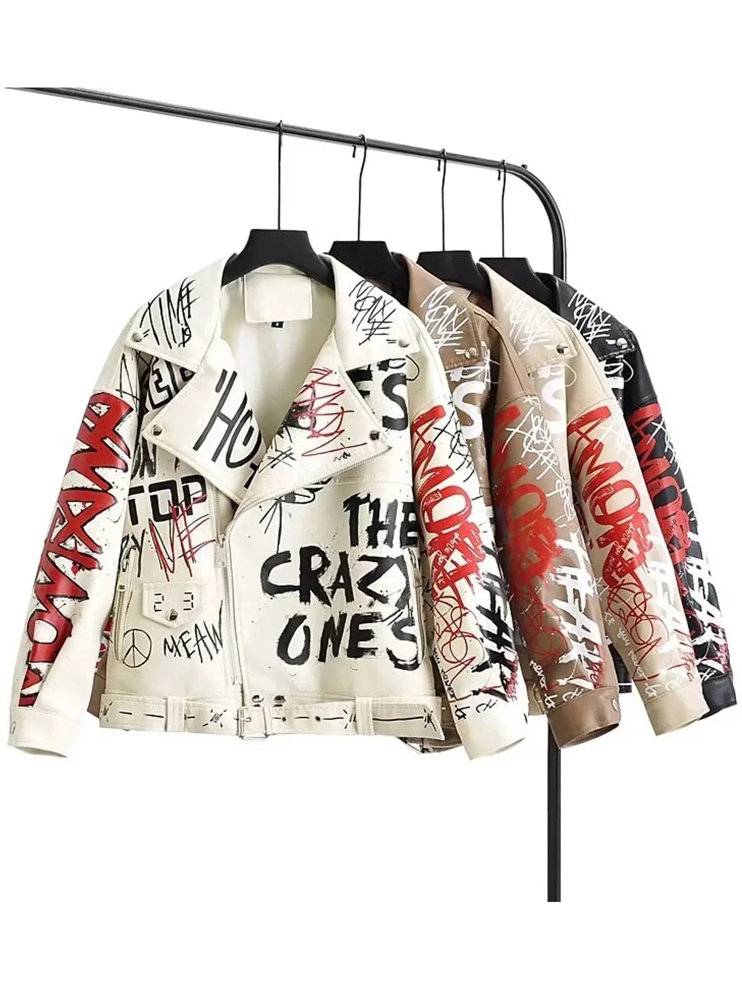 Painted Leather Jacket ghalas Other