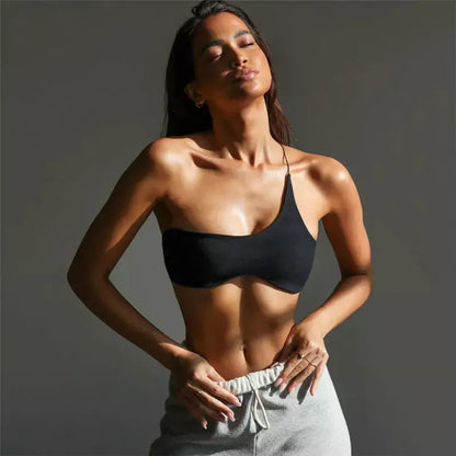 Tallia Asymmetrical Tank Top Lavah Intimates