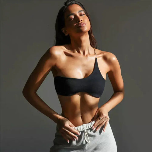Tallia Asymmetrical Tank Top Lavah Intimates
